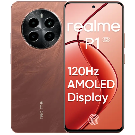 realme P1 5G (Phoenix Red, 128 GB)  (6 GB RAM)